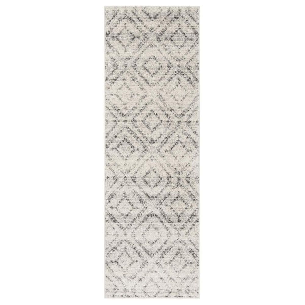 Safavieh Adirondack ADR131C 2"6" x 12" Light Grey and Grey Runner, , large