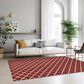 Dalyn Rug Company York 5" x 7"6" Red Indoor/Outdoor Area Rug, , large