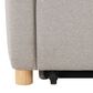 Lifestyle Solutions Conley Convertible Chair in Light Grey, , large