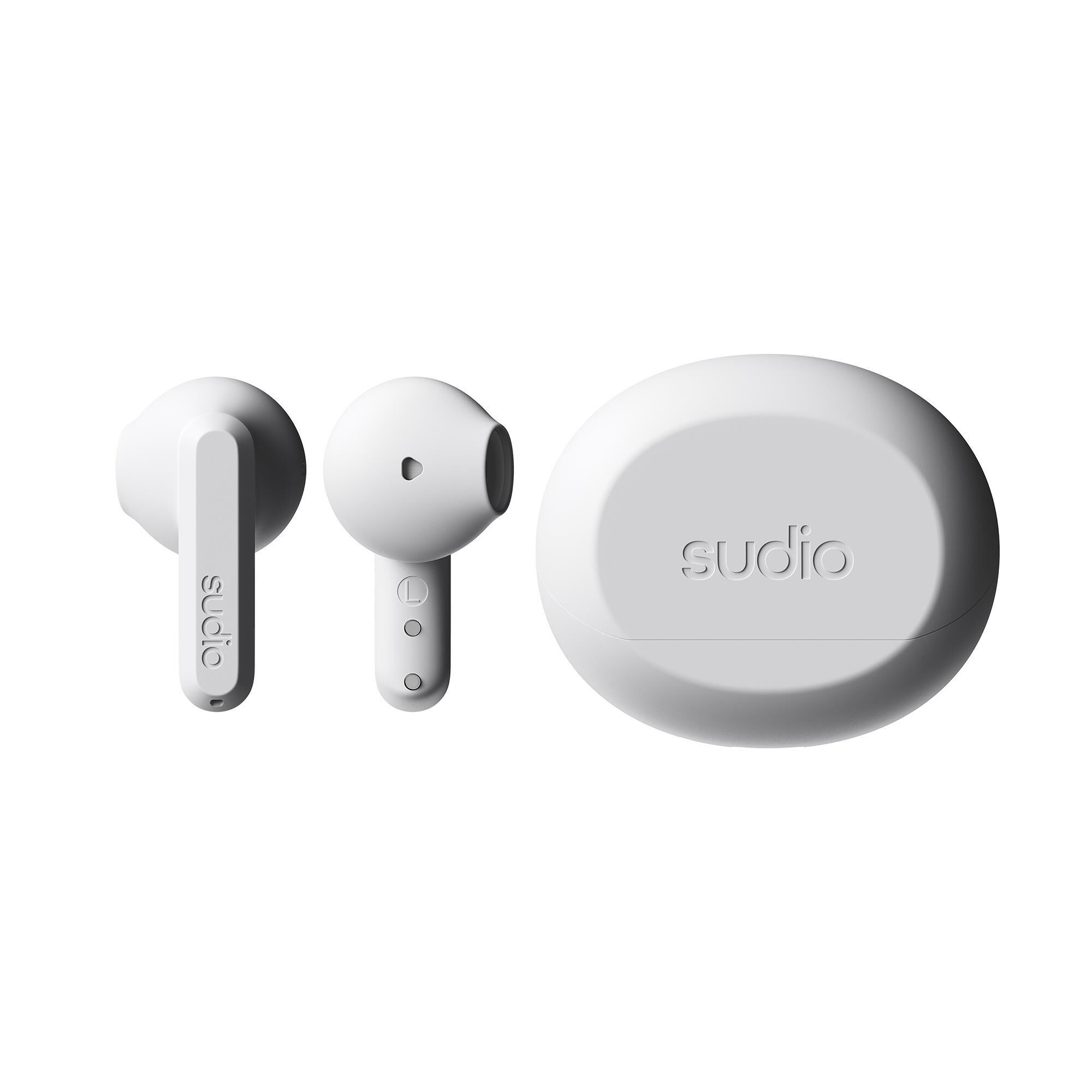 Sudio A3 True Wireless Earbuds in White