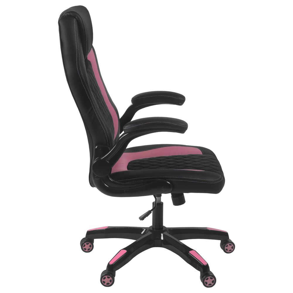 Regency Global Sourcing AON Archeus Ergonomic Gaming Chair in Black and Pink, , large