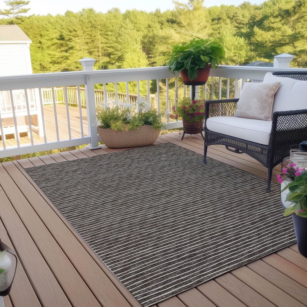 Dalyn Rug Company Laidley 10&#39; x 14&#39; Chocolate Indoor/Outdoor Area Rug, , large