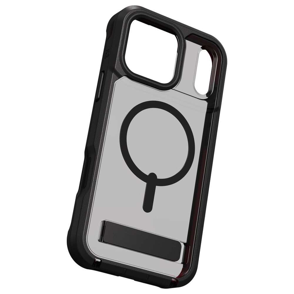 Zagg Rainier Snap MagSafe Case with Kickstand for Apple iPhone 17 Pro Max in Smoke Black, , large