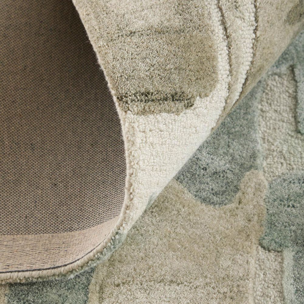 Feizy Kendall Brown and Green 10' x 14' Area Rug, , large