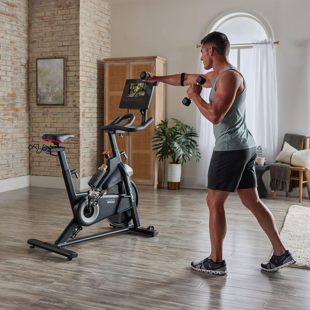 ProForm Carbon Pro10 Studio Bike with iFIT, , large