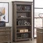 Wycliff Bay Carson Open Bookcase in Weathered Dove, , large
