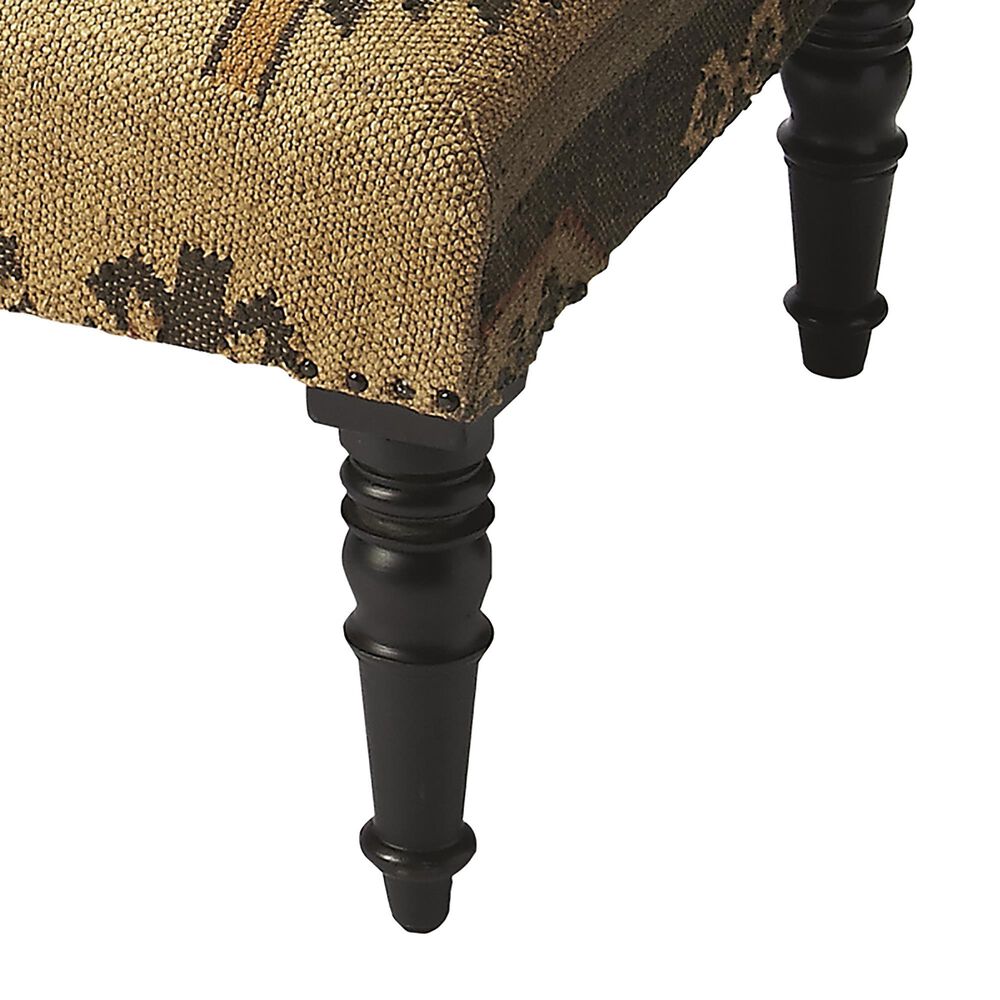 Butler Specialty Company Mountain Lodge Mesquite Jute Cocktail Ottoman, , large