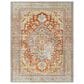 Surya Bodrum BDM-2312 8"10" x 12" Ivory, Orange, Saffron, Gray, Camel and Blue Area Rug, , large