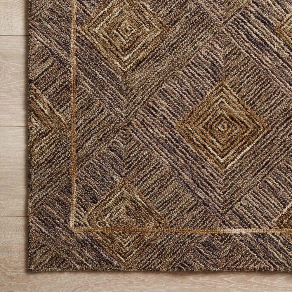 Loloi II Varena 5&#39; x 7&#39;6&quot; Plum and Gold Area Rug, , large