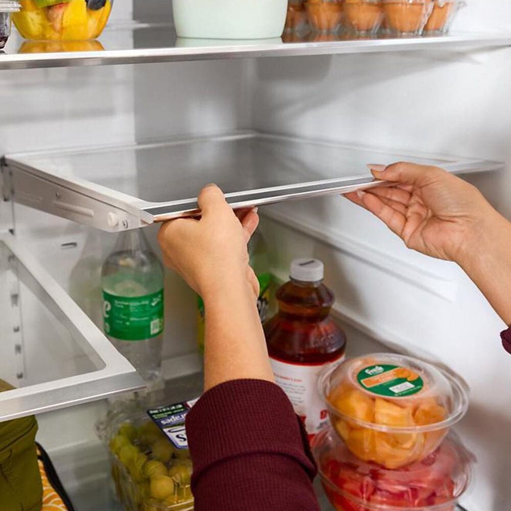 Whirlpool 30.52 Cu. Ft. French Door Refrigerator with Interior Water Dispenser in Fingerprint Resistant Stainless Steel, , large