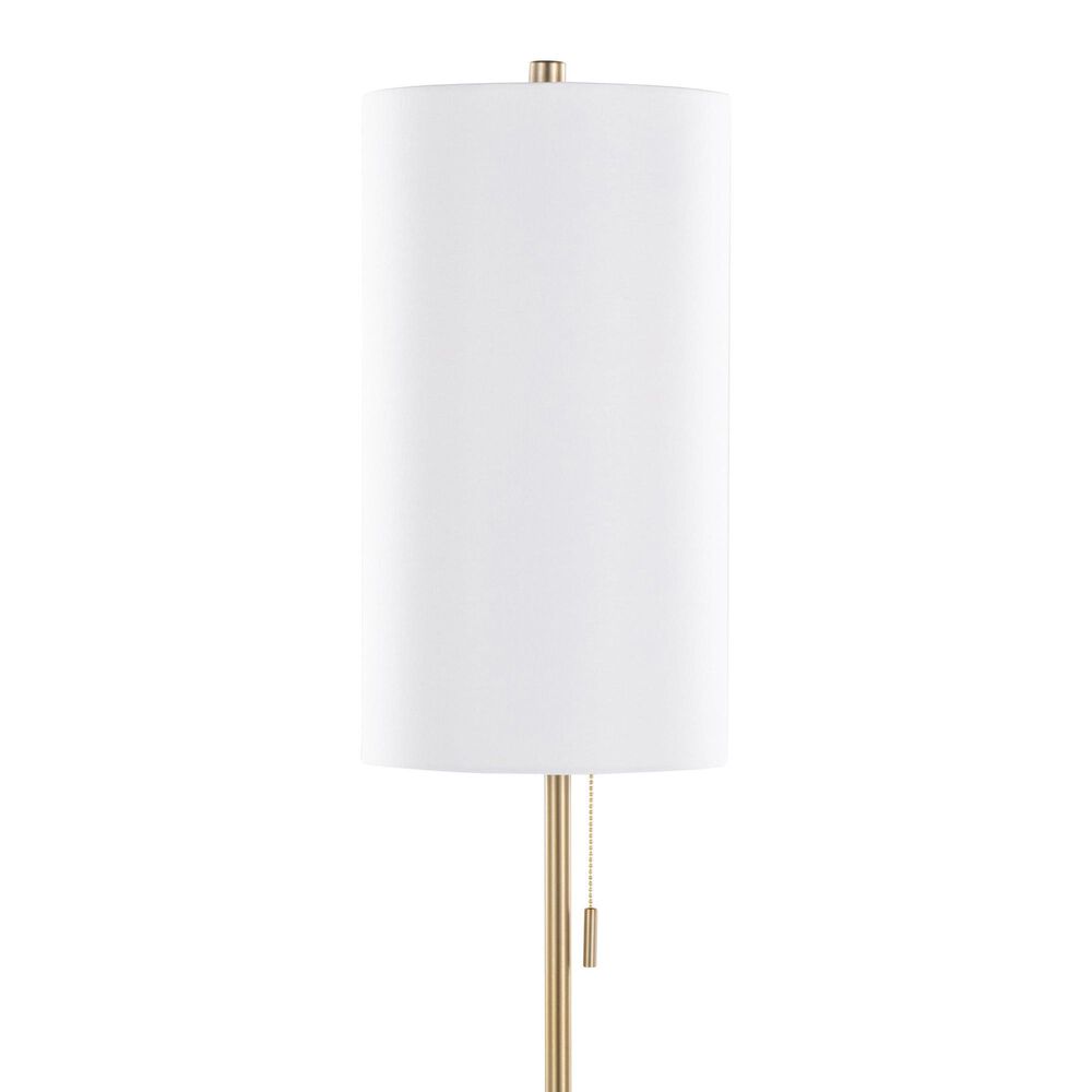 Grandview Gallery Bounty 62&quot; Metal Floor Lamp in Gold, , large