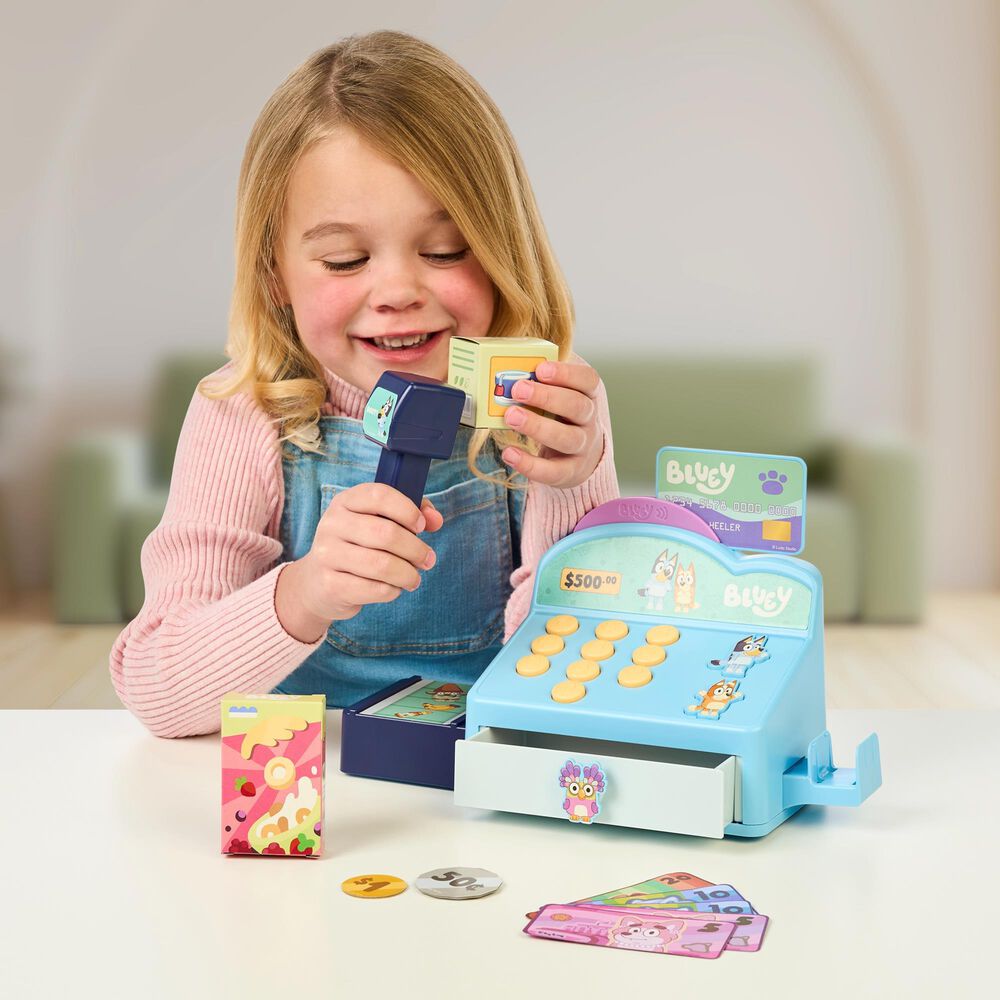 Bluey BLUEY S11 ROLE-PLAY CASH REGISTER, , large