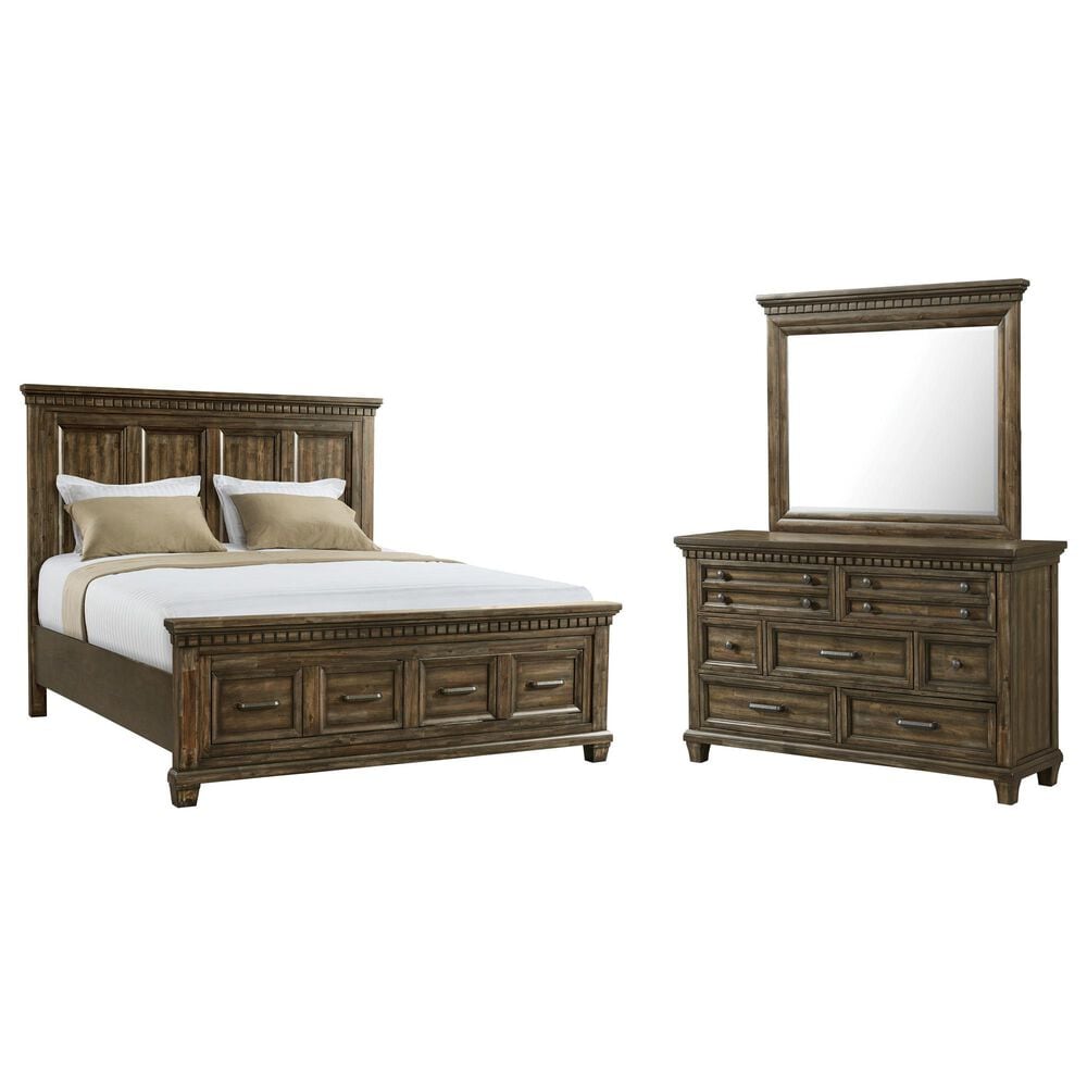 Mayberry Hill McCoy 3-Piece King Bedroom Set in Charcoal, , large