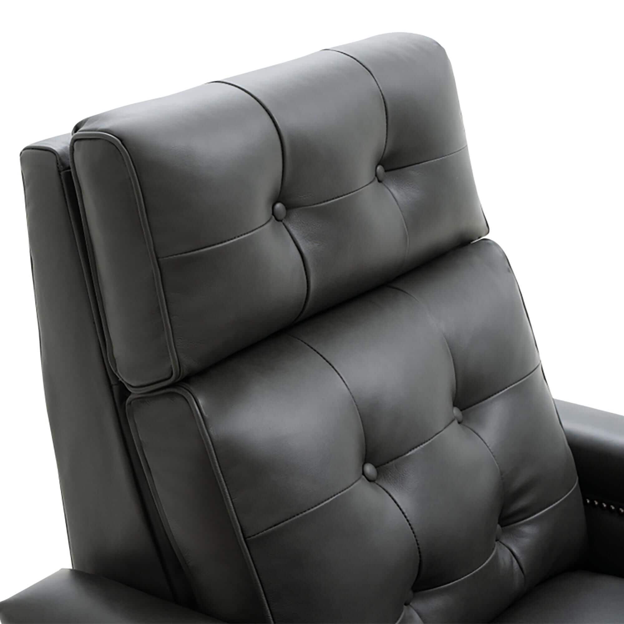 Barcalounger Jamey Leather Zero Gravity Power Recliner with Power
