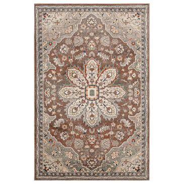 Central Oriental Minerva Corelia 7"10" x 9"10" Latte and Storm Area Rug, , large