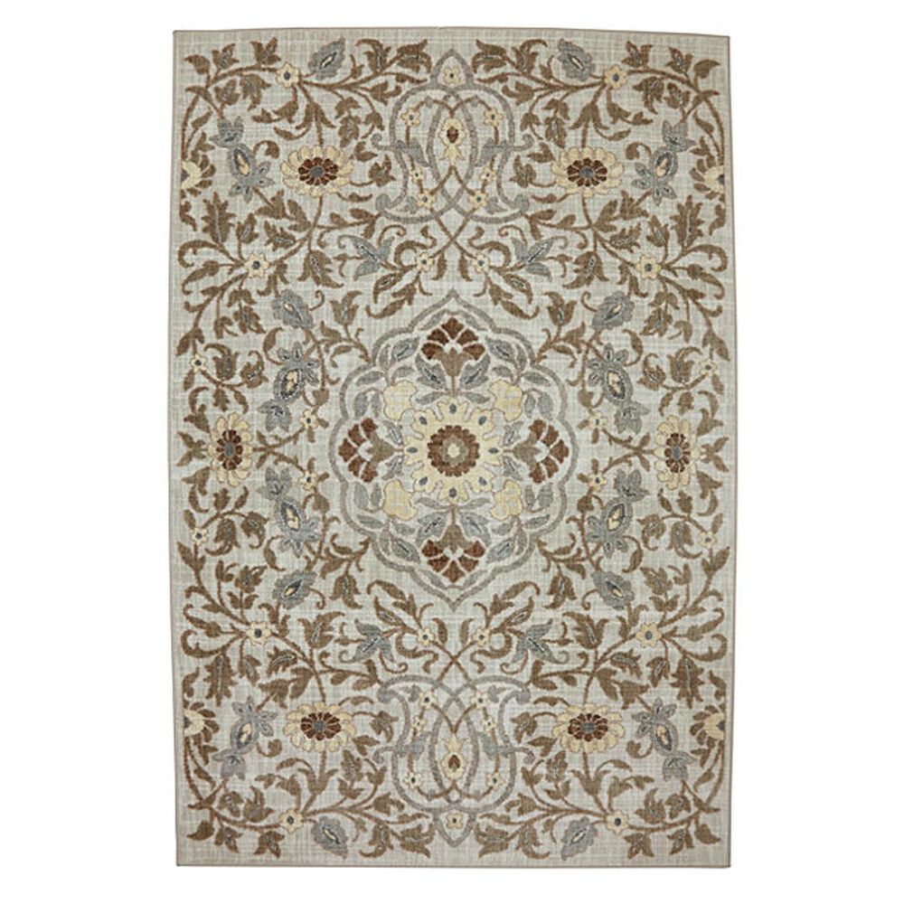 Karastan Euphoria Edenderry 90264 8" x 11" Sand Stone Area Rug, , large