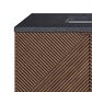 James Martin Vanities Marcello 72" Double Bathroom Vanity in Chestnut with 3 cm Charcoal Soapstone Quartz Top and Rectangular Sinks, , large