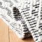 Safavieh Natura NAT852Z 10" x 14" Ivory and Black Area Rug, , large