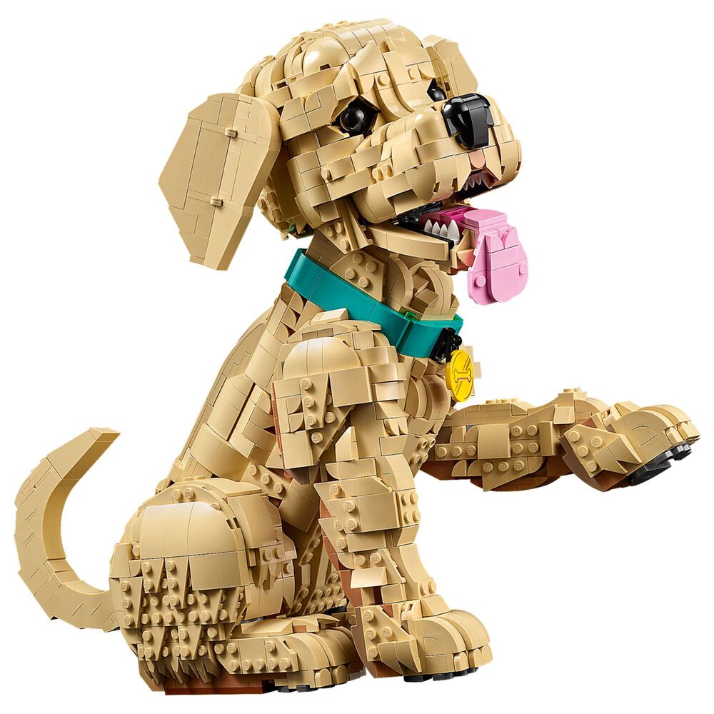 LEGO Golden Retriever Puppy Building Set, , large