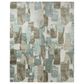 Feizy Kendall Brown and Green 5" x 8" Area Rug, , large
