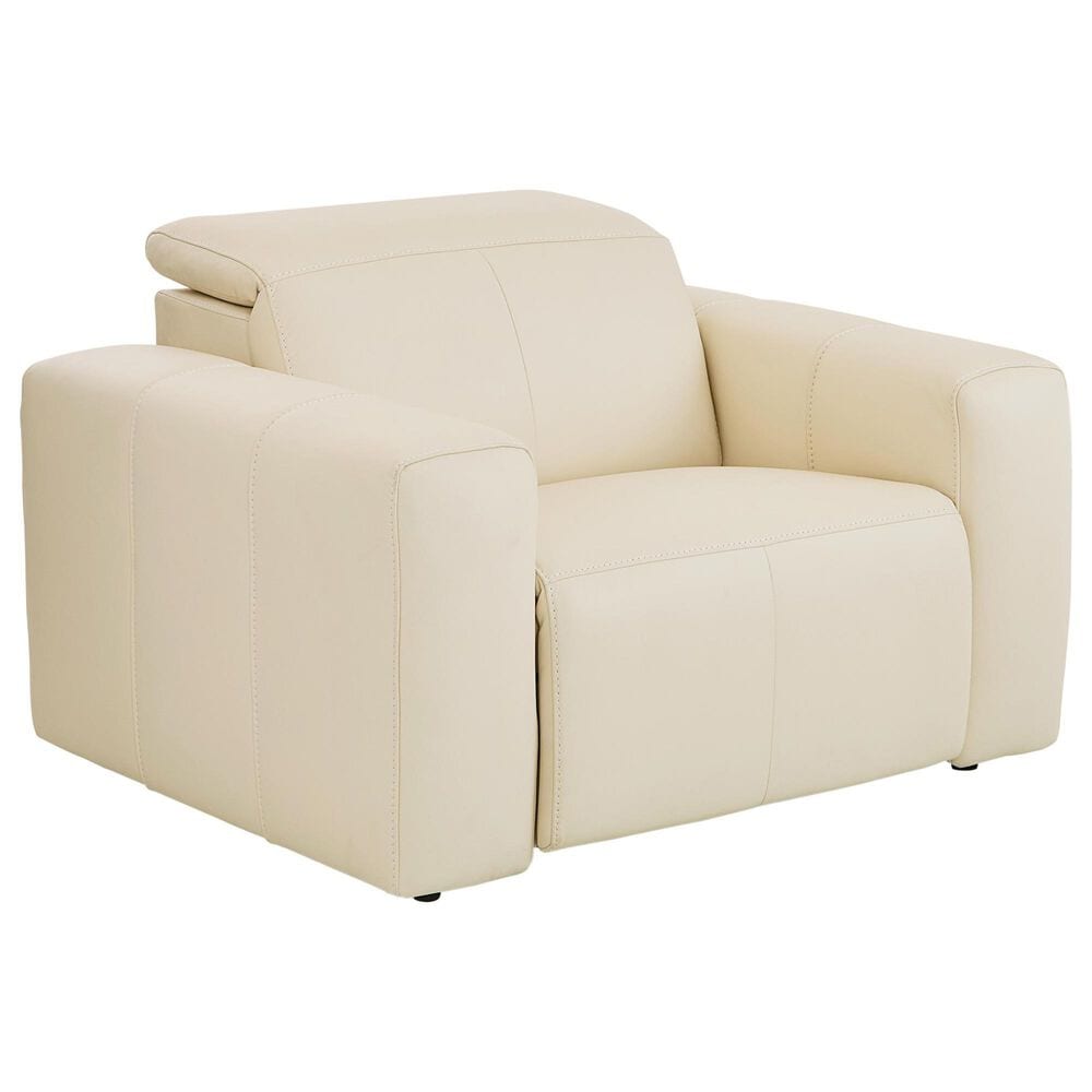 Bassett Airy Power Recliner in Linen, , large