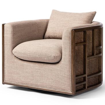 Four Hands June Swivel Chair in Alcala Fawn, , large