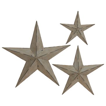 Maple and Jade 24" x 24" Outdoor Wall Decor in Light Brown and Distressed Black (Set of 3), , large