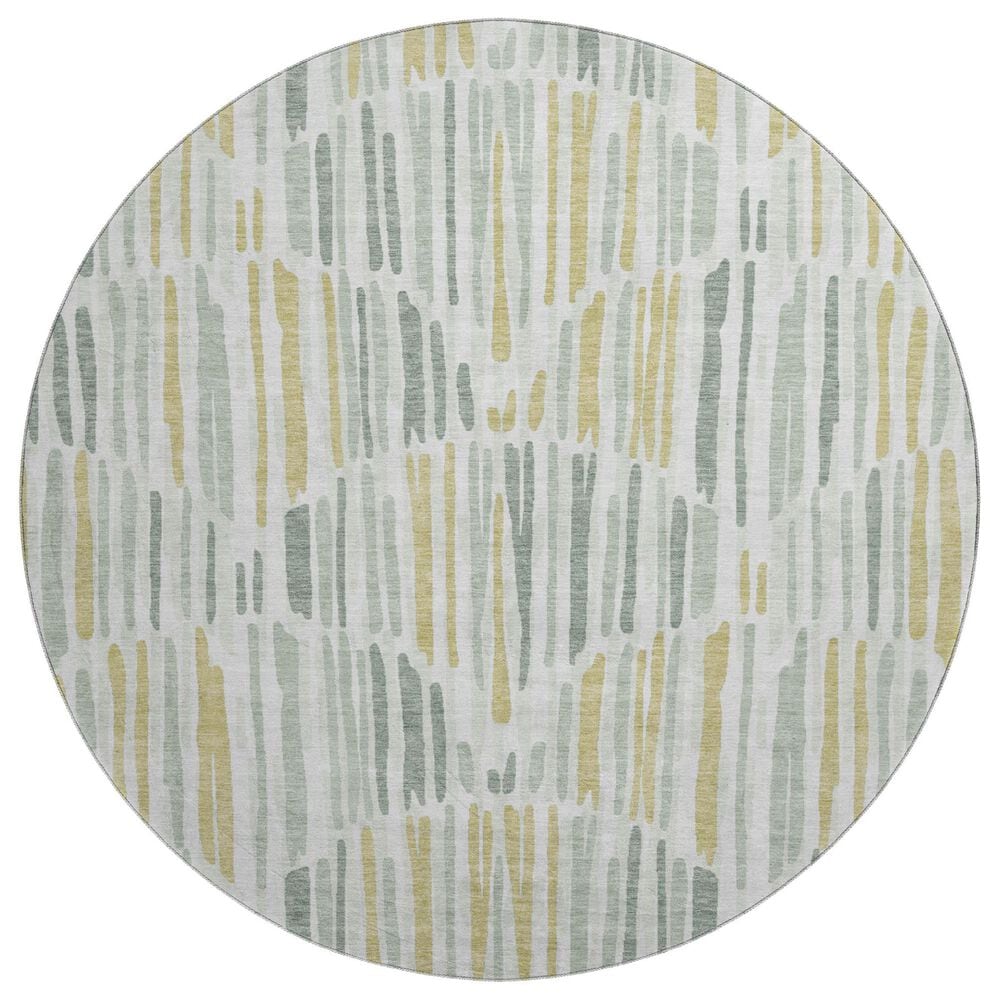 Dalyn Rug Company Neo NO8 8" Round Sage Area Rug, , large