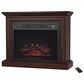 Timberlake Northwest Electric Mobile Mantel Fireplace in Brown, , large