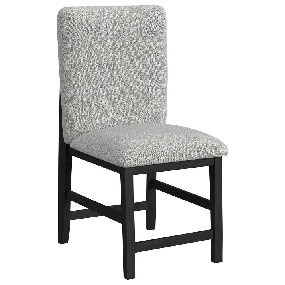 Mayberry Hill Contemporary Counter Stool in Gray Upholstery, , large