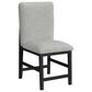 Mayberry Hill Contemporary Counter Stool in Gray Upholstery, , large
