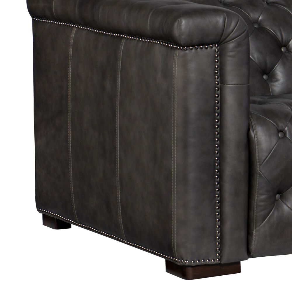 Hooker Furniture Savion Power Double Reclining Sofa with Headrest in Bellagio Gravel, , large