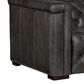 Hooker Furniture Savion Power Double Reclining Sofa with Headrest in Bellagio Gravel, , large