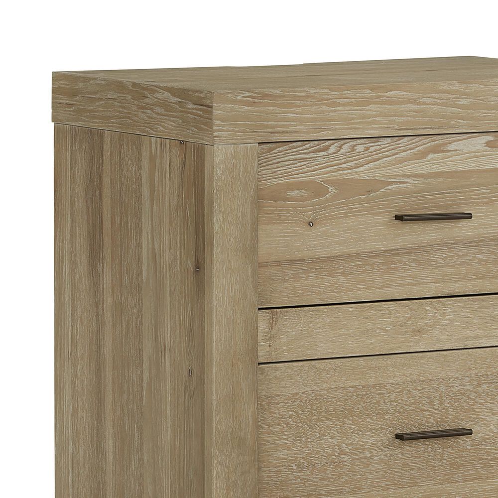 Riva Ridge Modern Loft 2-Drawer Nightstand in Modern Khaki, , large