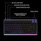 Logitech G512 X 75 Gaming Keyboard with Linear Switch in Black, , large