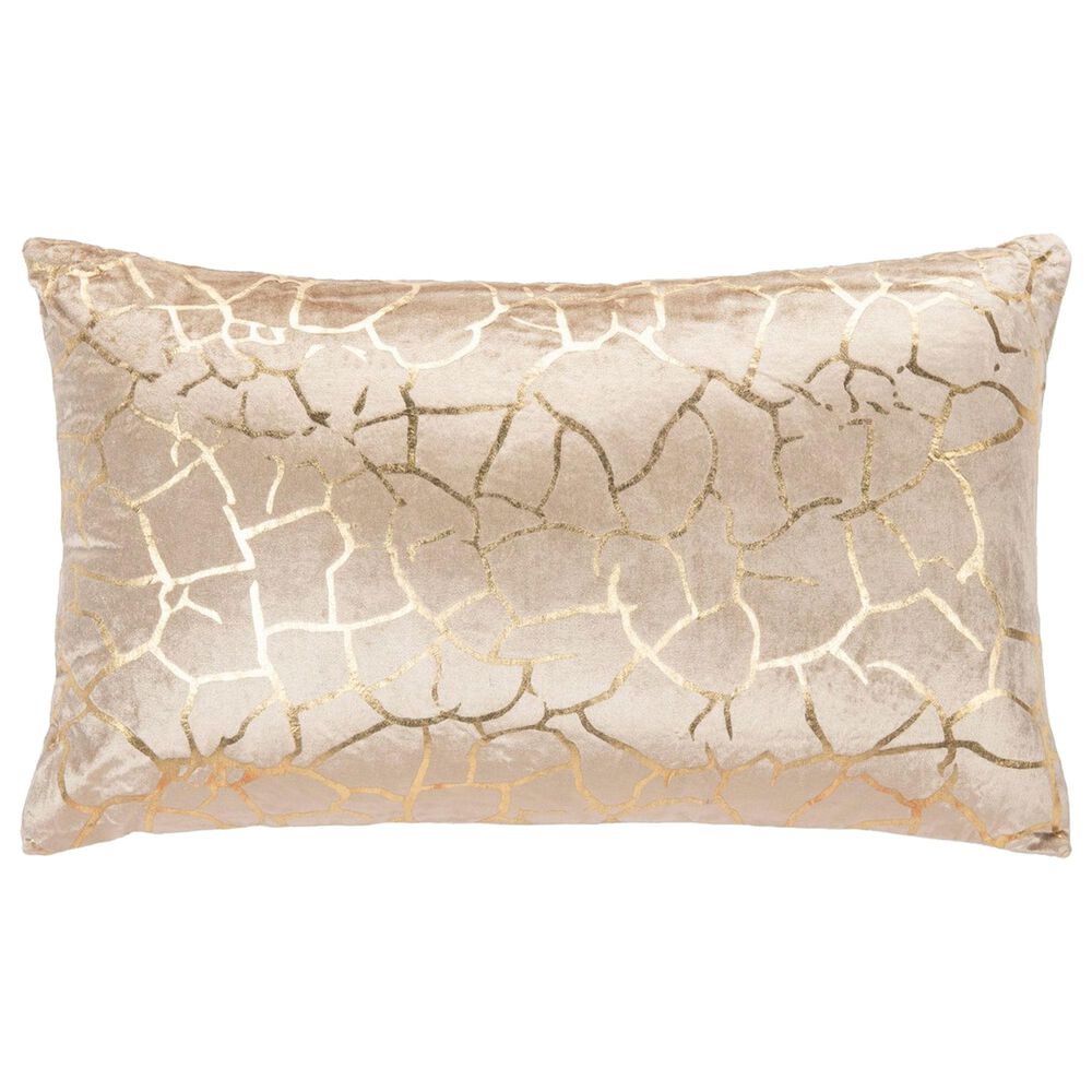 Safavieh Verzla Pillow in Beige and Gold, , large