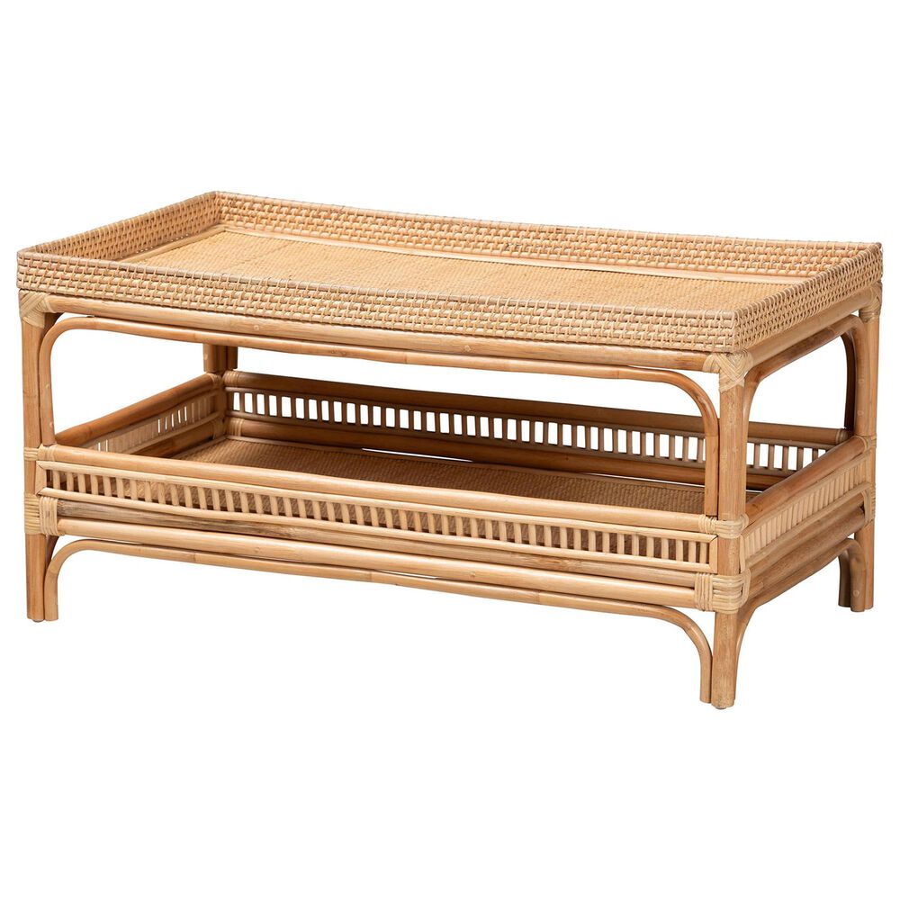 Baxton Studio Lombok Coffee Table in Natural, , large