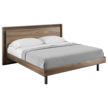BDI LINQ King Bed in Natural Walnut, , large