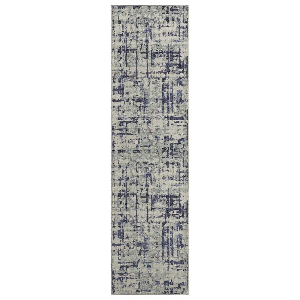 Dalyn Rug Company Brisbane 2"3" x 7"6" Eggplant Runner, , large
