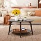 FDW 31.5" Round Coffee Table in Grey, , large