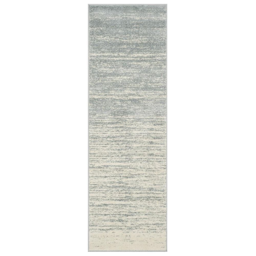 Safavieh Adirondack ADR113T 2&#39;6&quot; x 6&#39; Slate and Cream Runner, , large