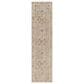 Surya Reina Light Gray, Cream, Denim, Mustard, Rust, Olive and Light Brown 2"7" x 7"3" Runner, , large