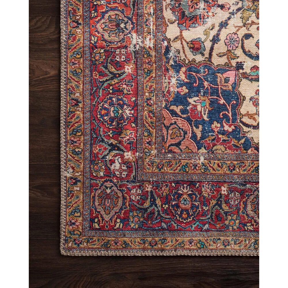 Loloi Loren LQ-11 2&#39;6&quot; x 7&#39;6&quot; Multicolor Runner, , large