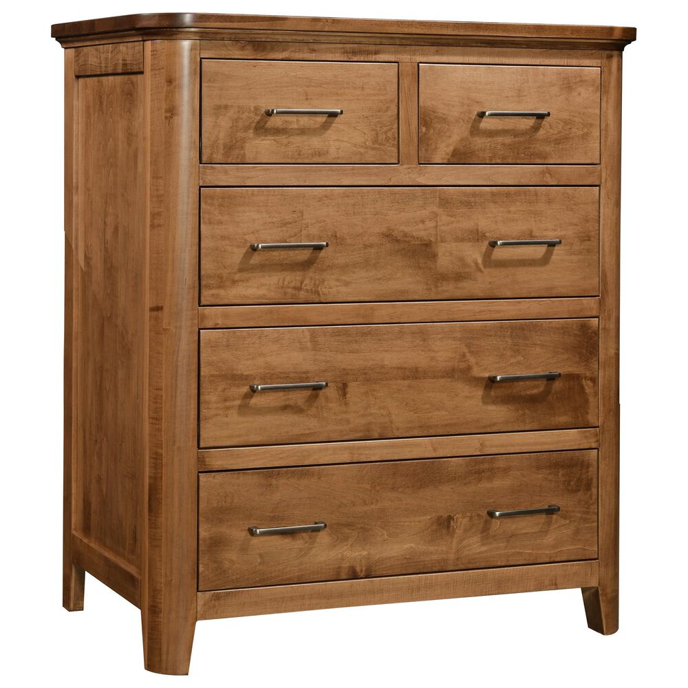 Briarwood Restful Retreat 5-Drawer Chest in Iced Coffee, , large