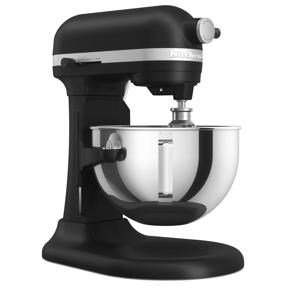 KitchenAid 5.5 Quart Bowl-Lift Stand Mixer in Matte Black, , large