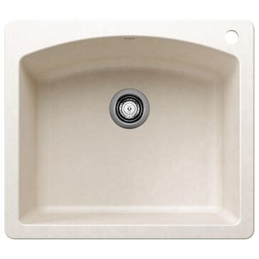 Blanco Diamond 25" Single Bowl Kitchen Sink in Soft White, , large
