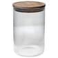 Housewares International 37 Oz Vertical Ribbed Jar in Clear, , large
