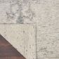Nourison Silk Shadows 2"3" x 8" Ivory and Silver Runner, , large