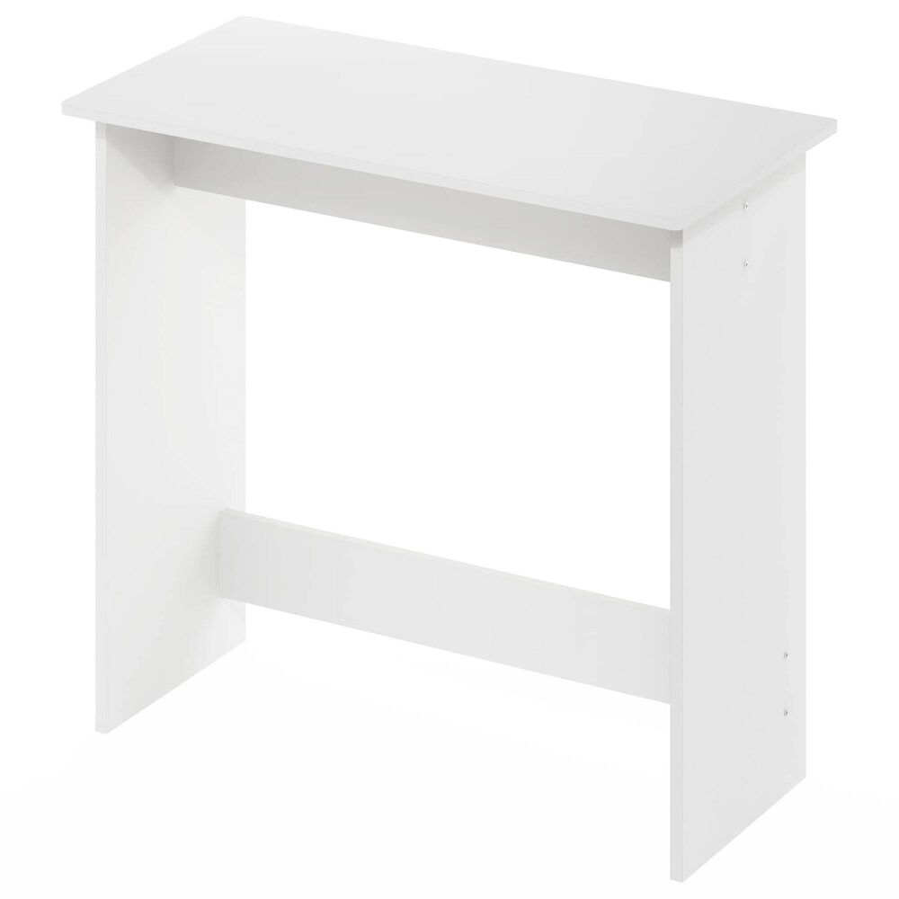 HOMLUX Modern Computer Desk in White, , large