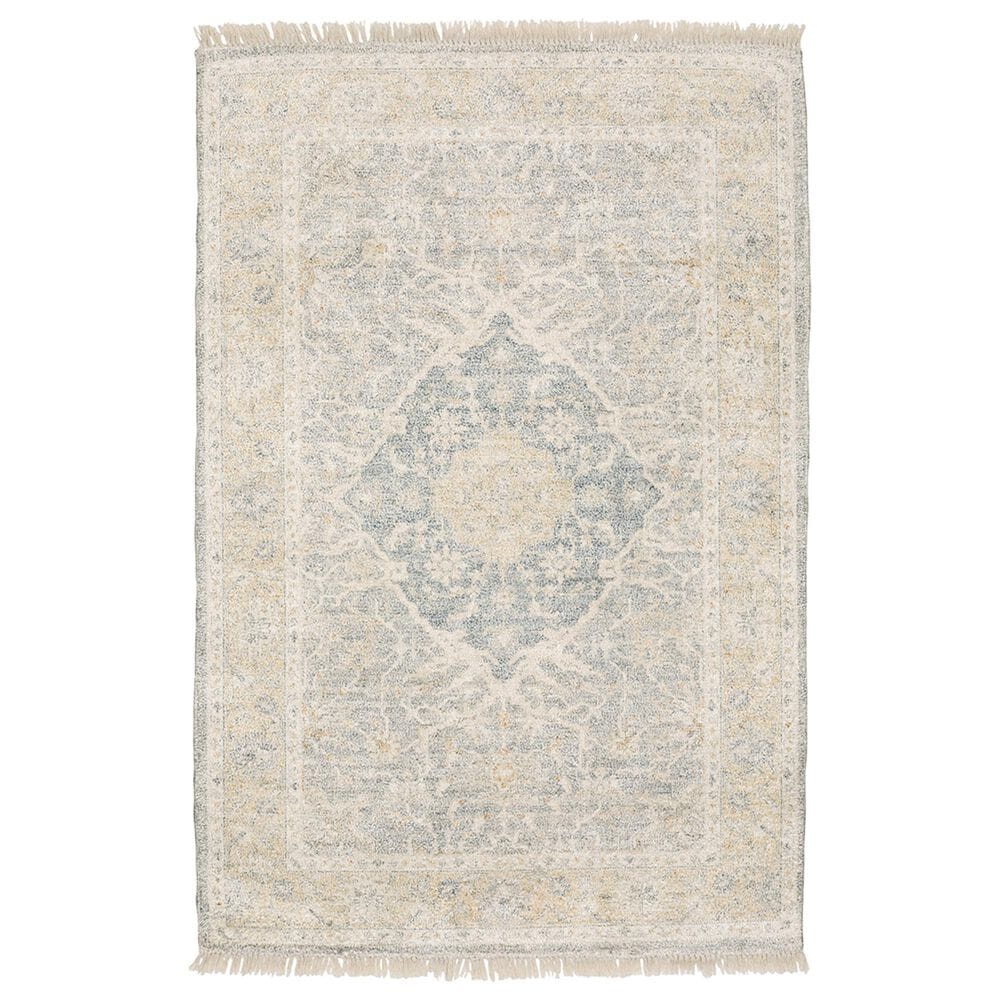 Oriental Weavers Malabar Ames 45307 8" x 13" Grey Area Rug, , large